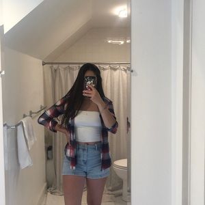 American Eagle boyfriend fit flannel